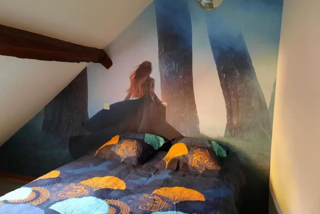 La Sorciere In A Typical Alsatian House Apartment Rouffach Exterior photo